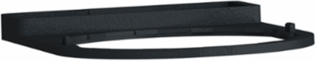 Harmony XB4 Legend Holder 30 x 40 mm Plastic, Unmarked, Green Premium