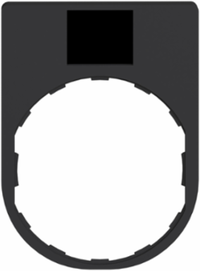 Harmony XB4 Legend Holder 30 x 40 mm, Plastic, Mercury Free