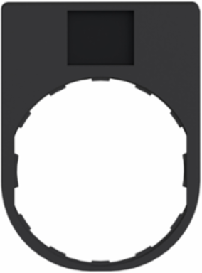 Harmony XB4 Legend Holder 30 x 40 mm, Plastic, SOUS TENSION Marking
