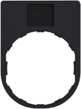 Harmony XB4 Legend Holder 30x40 mm with 'I' Marking, Plastic