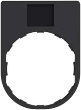 Harmony XB4 Legend Holder 30 x 40 mm, Plastic, Marked AUTO-O-MAIN