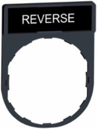 Legend Holder 30 x 40 mm with Reverse Marking for Harmony XB4/XB5