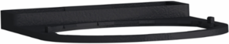 Harmony XB4 Legend Holder 30 x 40 mm, Plastic, Red "OFF" Marking