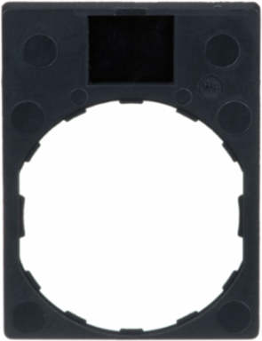 Harmony XB4 Legend Holder 30 x 40mm Plastic EMERGENCY STOP