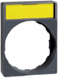 Legend Holder, 30 x 40mm, Plastic, Flush Mount, Compatible with Harmony XB4