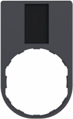 Harmony XB4 Legend Holder 30 x 50 mm, Plastic, Unmarked, Compatible with XB4/XB5