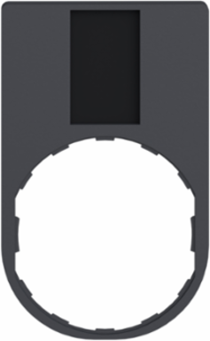 Harmony XB4 Legend Holder 30 x 50 mm, Plastic, Unmarked, Compatible with XB4/XB5