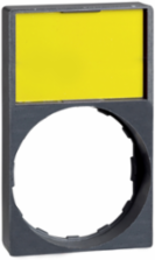 Harmony XB4 Legend Holder 30 x 50mm for Flush Mounting, Plastic, Grey