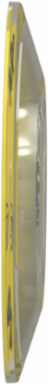 Harmony XB4 Emergency Stop Legend 60mm Plastic Yellow Marked ARRET D'URGENCE