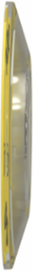 Harmony XB4 Emergency Stop Legend 60mm Plastic Yellow Marked ARRET D'URGENCE