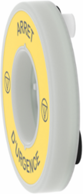 Harmony XB5 60mm Illuminated Legend Ring, Red LED, 24V AC/DC