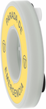 Harmony XB5 Emergency Stop Legend Ring 60mm, IP66, 24V AC/DC