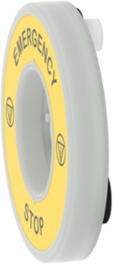 Harmony XB5 Illuminated Legend Ring 60mm Red LED Emergency Stop 110-120V AC