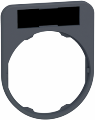 Legend Holder 40 x 50 mm, Plastic for Harmony XB4/XB5