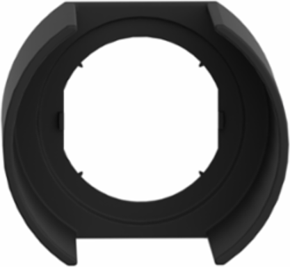 Harmony XB4 Plastic Protective Guard, Black, IP66, Vertical Mounting