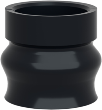 Harmony XB4 Bellow Seal, Black Silicone, IP69K, For Harsh Environments