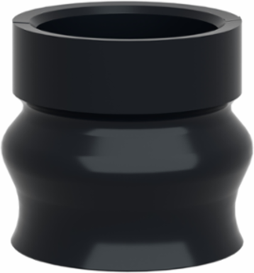 Harmony XB4 Bellow Seal, Black Silicone, IP69K, For Harsh Environments