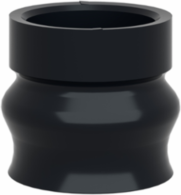 Harmony XB4 Bellow Seal, Black Silicone, IP69K, For Harsh Environments