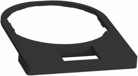 Legend Holder 30x40 mm for Harmony XB4, Plastic, Dark Grey