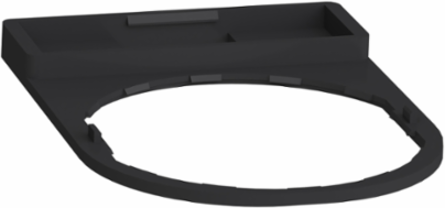 Legend Holder 30x40 mm for Harmony XB4, Plastic, Dark Grey
