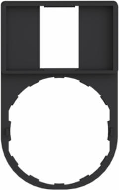 Harmony XB4 Legend Holder 30 x 50 mm, Plastic, Customizable
