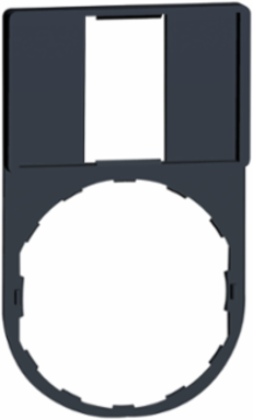 Harmony XB4 Legend Holder 30 x 50 mm, Plastic, Customizable