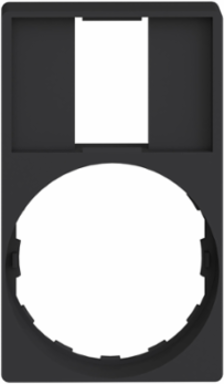 Legend Holder 30 x 50 mm, Plastic, Flush Mounting for Harmony XB4/XB5