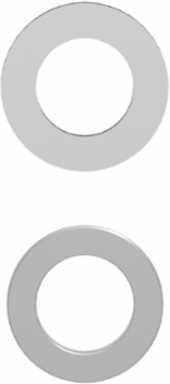 Harmony XB4/XB5 22mm to 30mm Socket Adaptor, Set of 10
