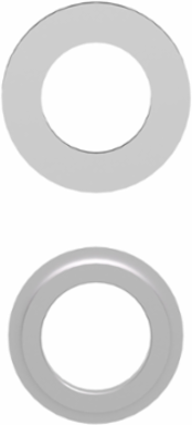 Harmony XB4/XB5 22mm to 30mm Socket Adaptor, Set of 10