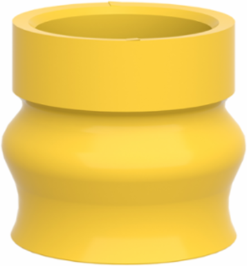 Harmony XB4 Yellow Silicone Bellow Seal for Emergency Stop, IP69K