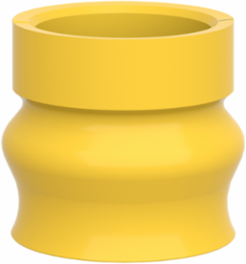 Harmony XB4 Yellow Silicone Bellow Seal for Emergency Stop, IP69K