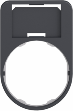 Legend Holder 40 x 60 mm for Harmony XB5, Plastic, Green Premium