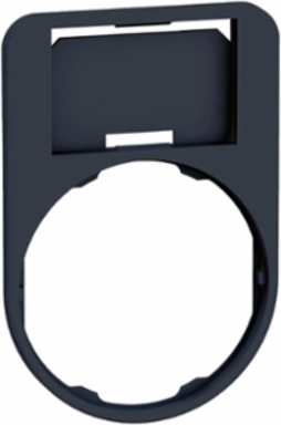 Legend Holder 40 x 60 mm for Harmony XB5, Plastic, Green Premium