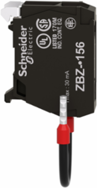 Harmony XB4 Single Light Block, 12-24V AC/DC, IP20 Protection, -25 to 70 °C