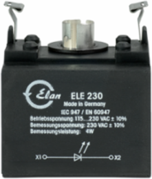 Light Terminal Block EL, 46 mm Length, 10 mm Width, IP20, 230 VAC