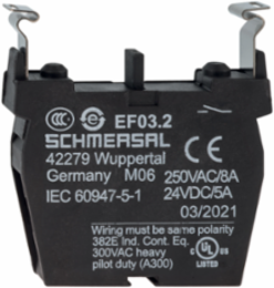 EF03.2 Contact Element, 10 mm Width, 60 mm Depth, 400 V Insulation Voltage