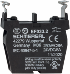 Contact Element EF - 46 mm Length, 2 NO, Rated Voltage 400 V