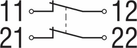 Safety Switch TZG01/110, IP67, 50 mm Width, 106.5 mm Height, 2 Contacts