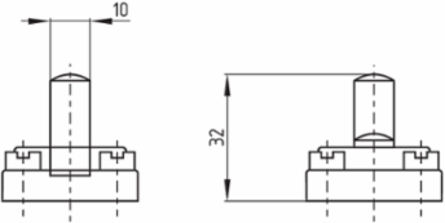 Heavy-Duty Position Switch - 2 x 4 mm Contact Opening, Metal Enclosure, 156 mm Width