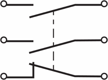 Heavy-Duty Position Switch, IP65, 149 mm Length, 3 or 4 Contacts