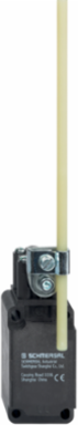 Position Switch with Adjustable Lever, IP65/67, 2 Safety Contacts, 52 mm Length