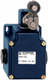 Medium-Duty Position Switch with Metal Enclosure, 62 mm Width, IP65 Rating, 2 NC Contacts