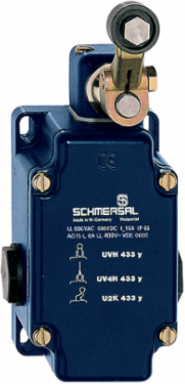 Position Switch UVH 433Y, 3 Contacts, 50 mm Length, IP65