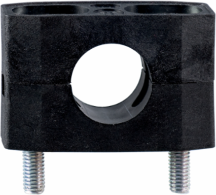 Mounting Clamp M18 Thermoplastic 46x30x15 mm, 26 g