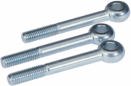 Eyebolt with Nut M10 x 40 mm, Zinc-Plated, 40 g Gross Weight