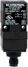 Safety Switch AZ 17-02ZK-ST, IP67, 78.5mm Height, 2m/s Actuating Speed, 80g Weight