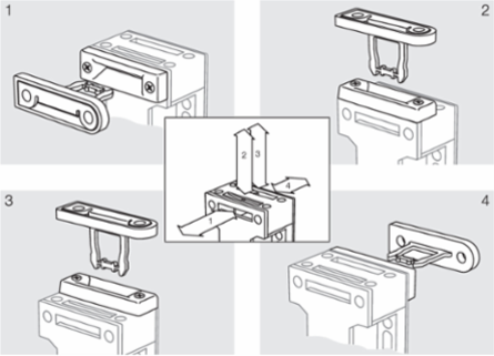 Safety Switch with Separate Actuator, 52 mm x 90 mm x 30 mm, IP67