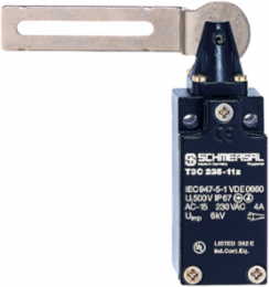 Flap Safety Switch - Metal Enclosure, IP67, 1 A DC-13, 230 VAC AC-15