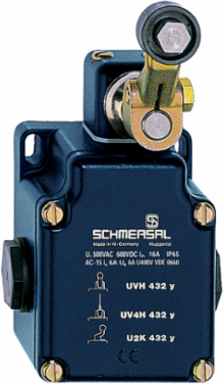Medium-Duty Position Switch, IP65, 2 NC Contacts, Metal Enclosure