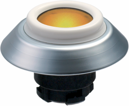 Illuminated Pushbutton, Tactile, 28 mm Height, IP67/IP69K, 1.5 N Actuating Force